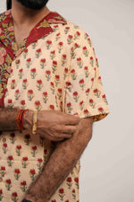 Crimson Contrast Shirt image 2