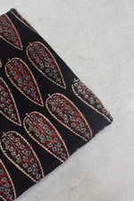 Ajrakh Mashru Silk Fabrics image 0