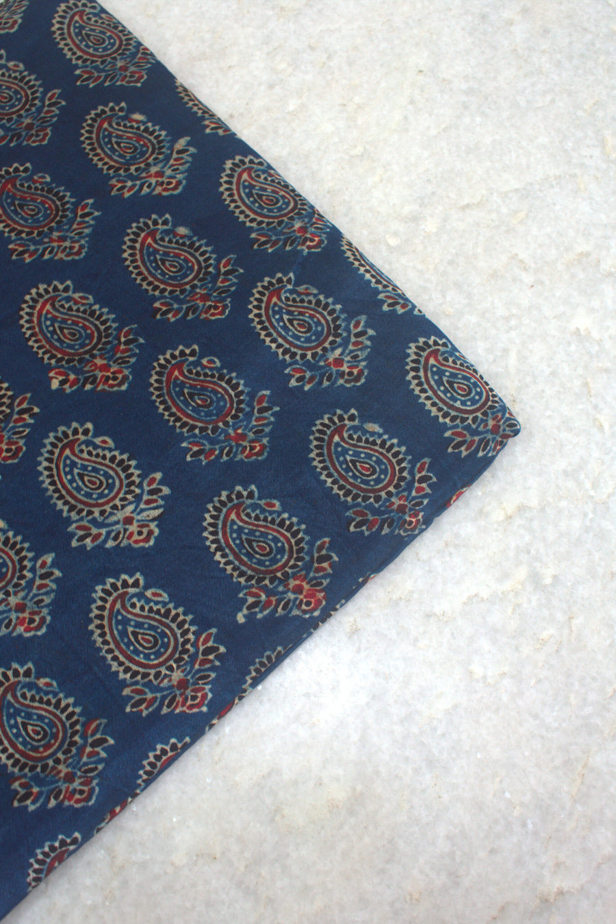 Ajrakh Mashru Silk Fabrics image 0