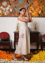 Kavya Embroidered Lurex Kurta Dress image 2
