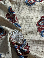 Ajrakh Hakoba Cotton Fabric image 1