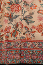 Peach Sanganeri Heritage Shirt image 3