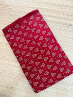 Ajrakh Veg Print Running Fabrics image 1
