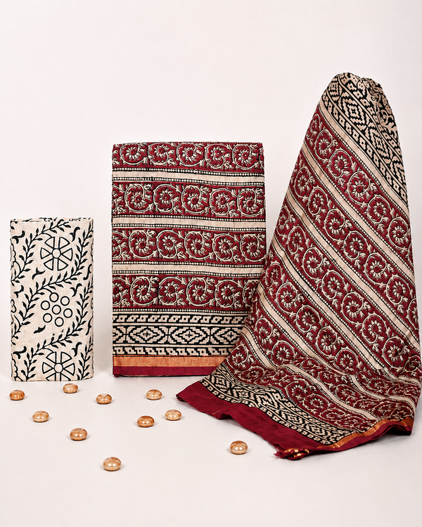 Chanderi Silk Suit Sets