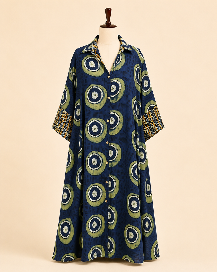 Modal Silk Shirt Kaftan
