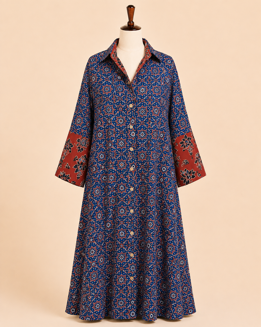 Modal Silk Shirt Kaftan