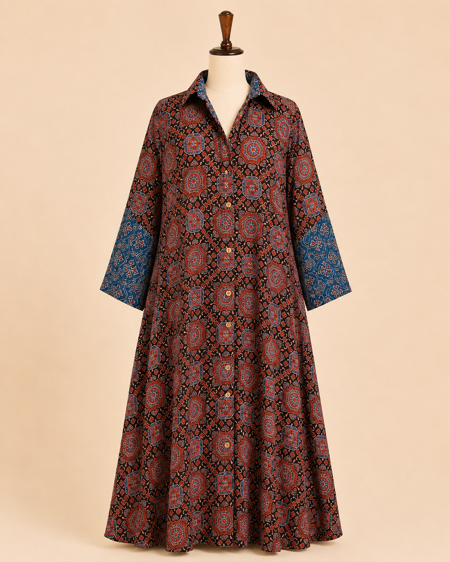 Modal Silk Shirt Kaftan