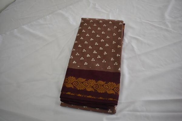 Wax Dotted Madurai Sungudi Saree