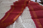 Wax Dotted Madurai Sungudi Saree