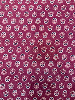 Ajrakh Veg Print Running Fabrics