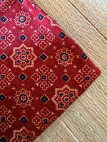 Ajrakh Veg Print Running Fabrics