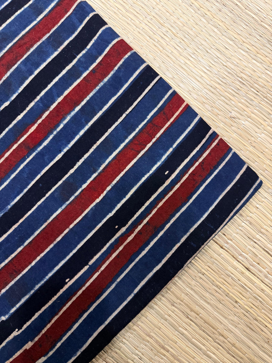 Ajrakh Blockprint Natural Running Fabrics
