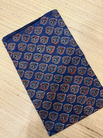 Ajrakh Blockprint Natural Running Fabrics