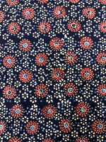 Ajrakh Blockprint Natural Running Fabrics