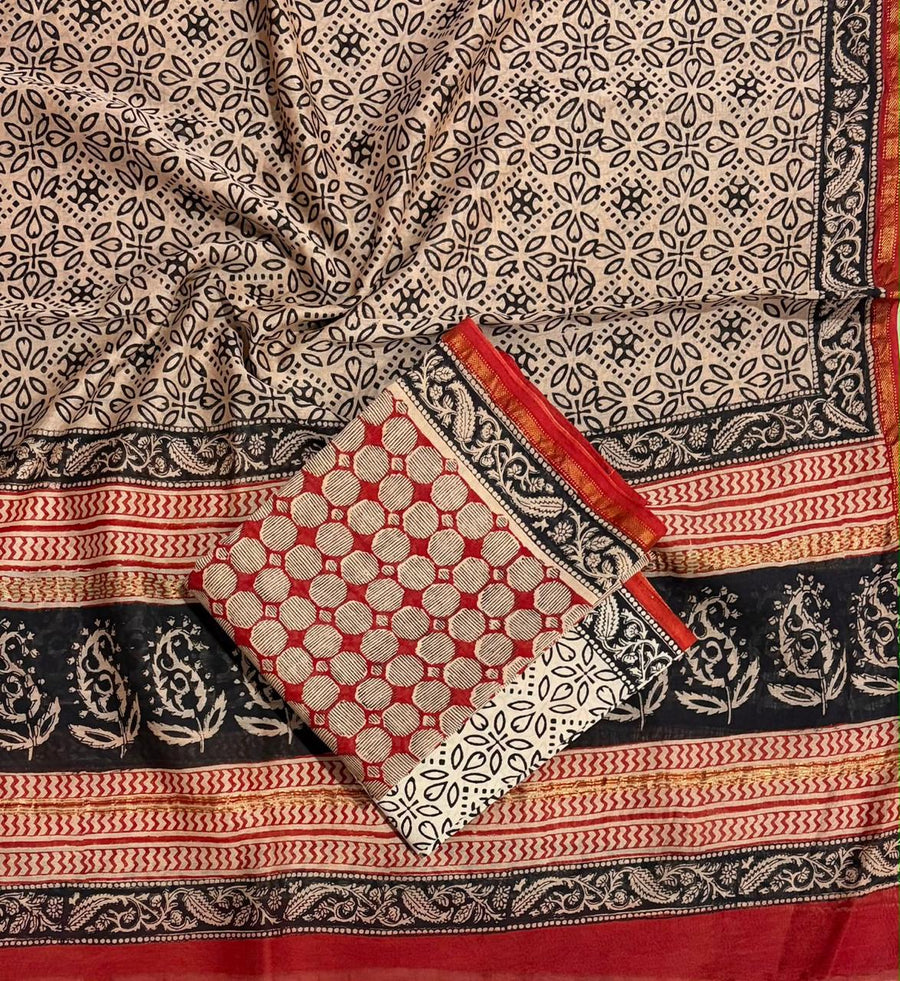 Maheshwari Suit Set