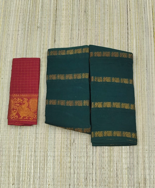 Mayil Ejaman Border Saree