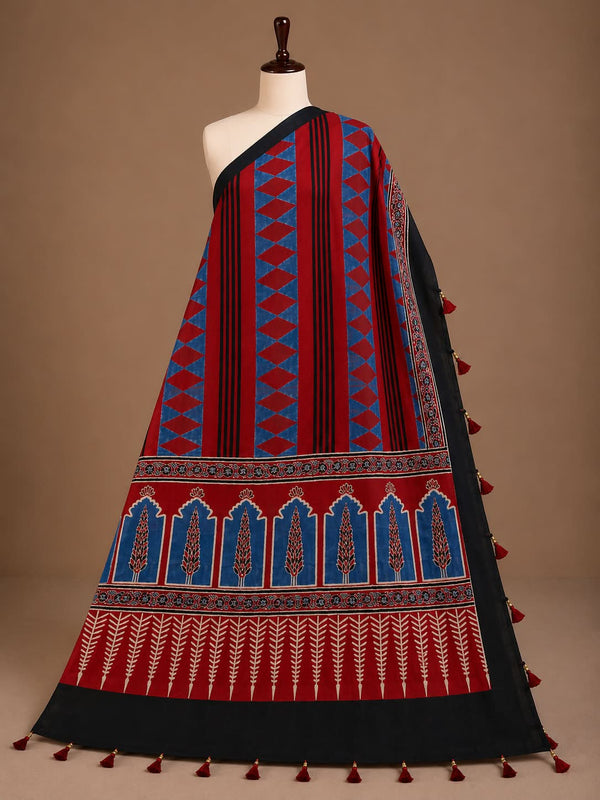 Ajrakh Modal Dupatta