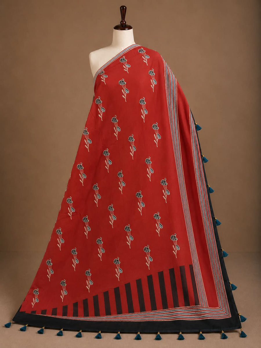 Ajrakh Modal Dupatta