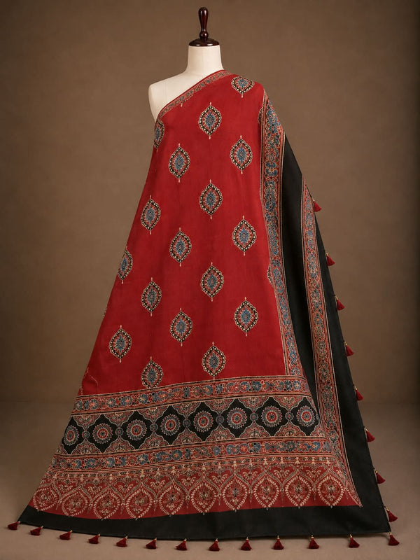 Ajrakh Modal Dupatta