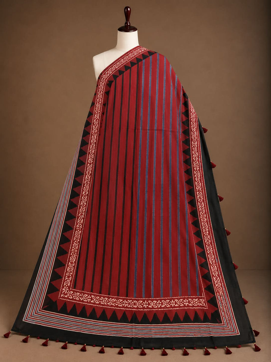 Ajrakh Modal Dupatta