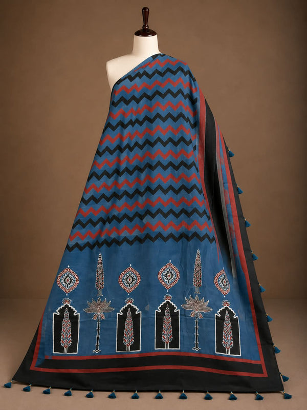Ajrakh Modal Dupatta
