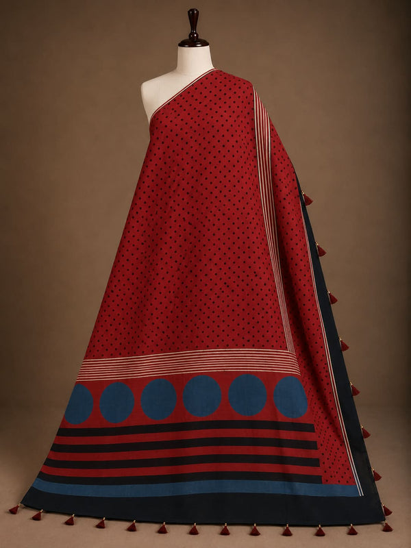 Ajrakh Modal Dupatta