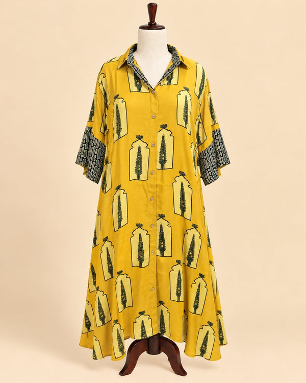 Modal Silk Shirt Kaftan