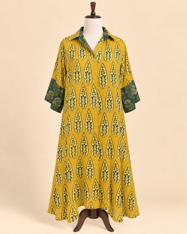 Modal Silk Shirt Kaftan