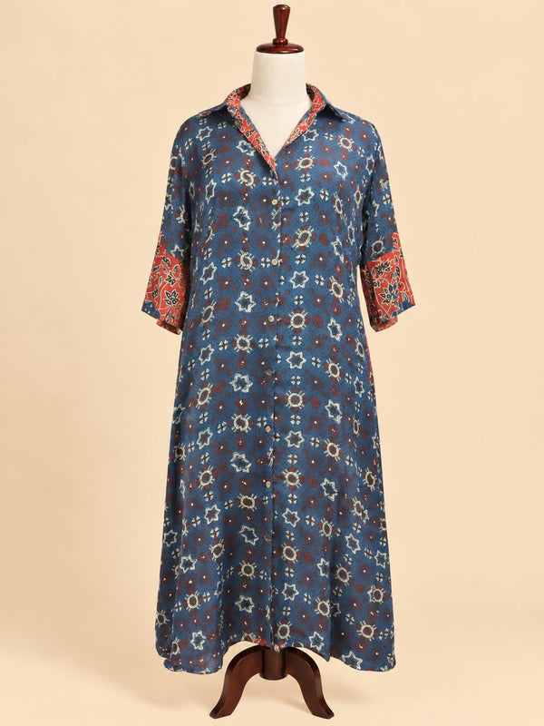 Modal Silk Shirt Kaftan