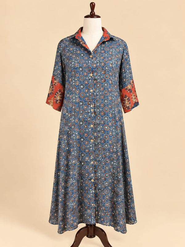 Modal Silk Shirt Kaftan