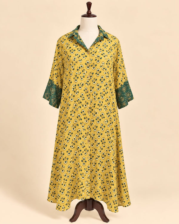 Modal Silk Shirt Kaftan