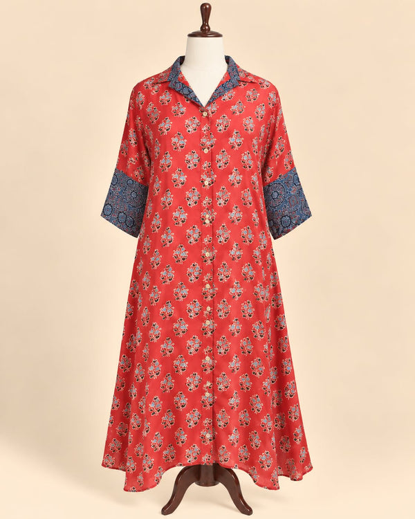 Modal Silk Shirt Kaftan