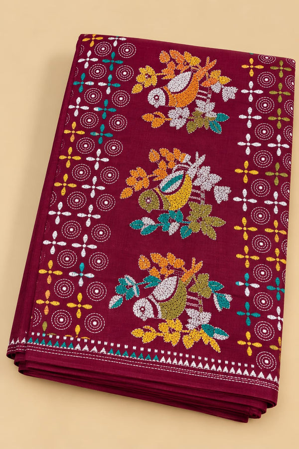 Kesh Kantha Cotton Saree