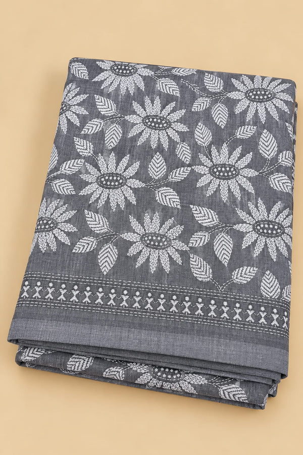 Kesh Kantha Cotton Saree