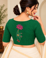 Lotus Mudra Blouse