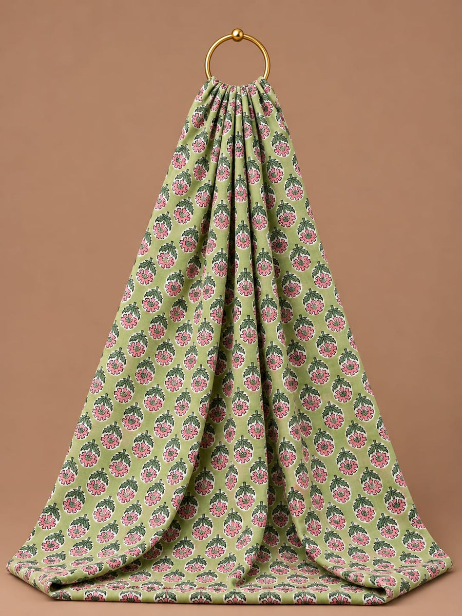 Sanganeri Cotton Running Fabrics