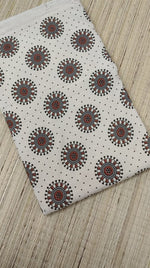 Ajrakh Veg Print Running Fabrics