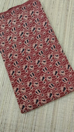 Ajrakh Veg Print Running Fabrics
