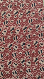 Ajrakh Veg Print Running Fabrics