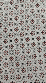 Ajrakh Veg Print Running Fabrics