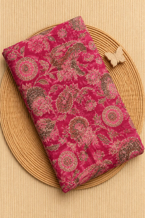 Mogra Chanderi Running Fabric