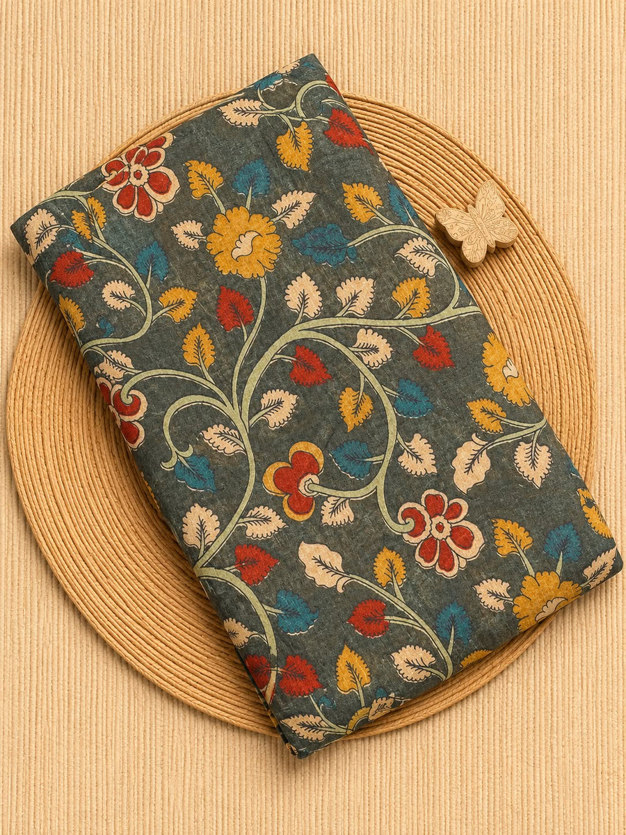 Mogra Chanderi Running Fabric