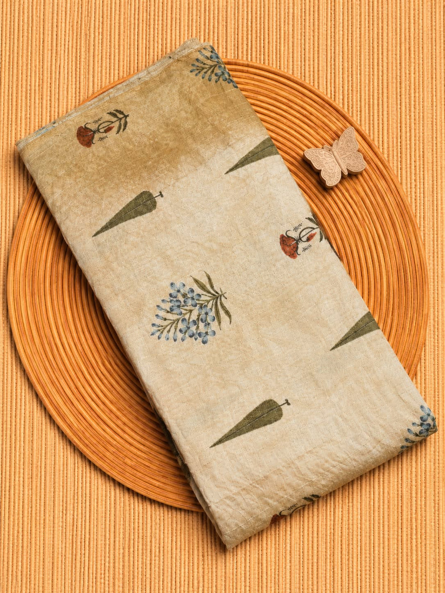 Mogra Chanderi Running Fabric