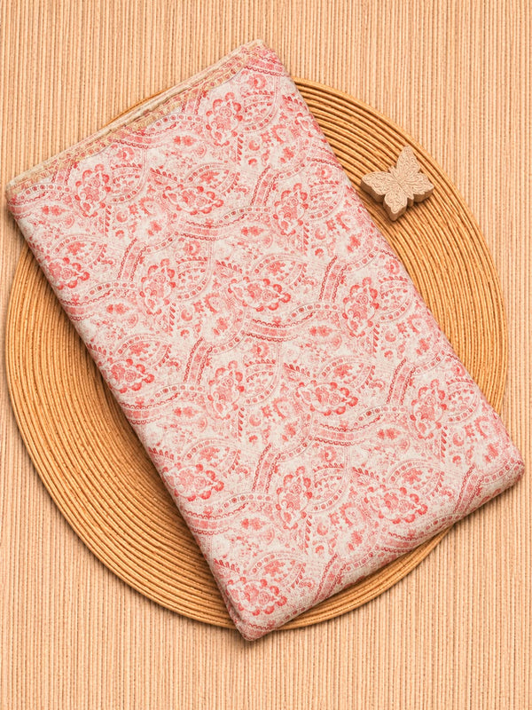 Mogra Chanderi Running Fabric