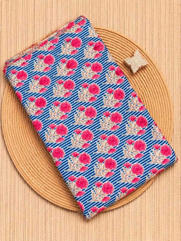 Mogra Chanderi Running Fabric