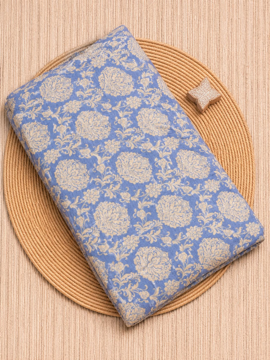 Mogra Chanderi Running Fabric