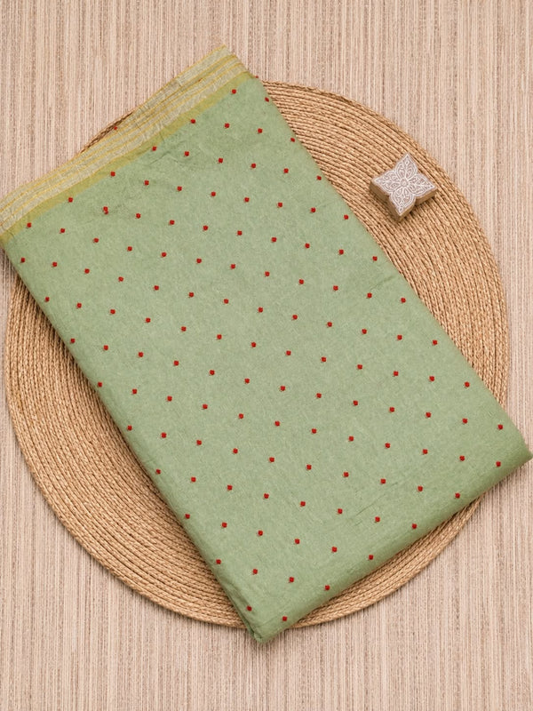 Mogra Chanderi Running Fabric