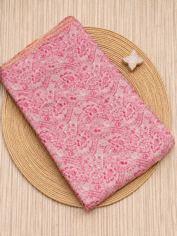 Mogra Chanderi Running Fabric