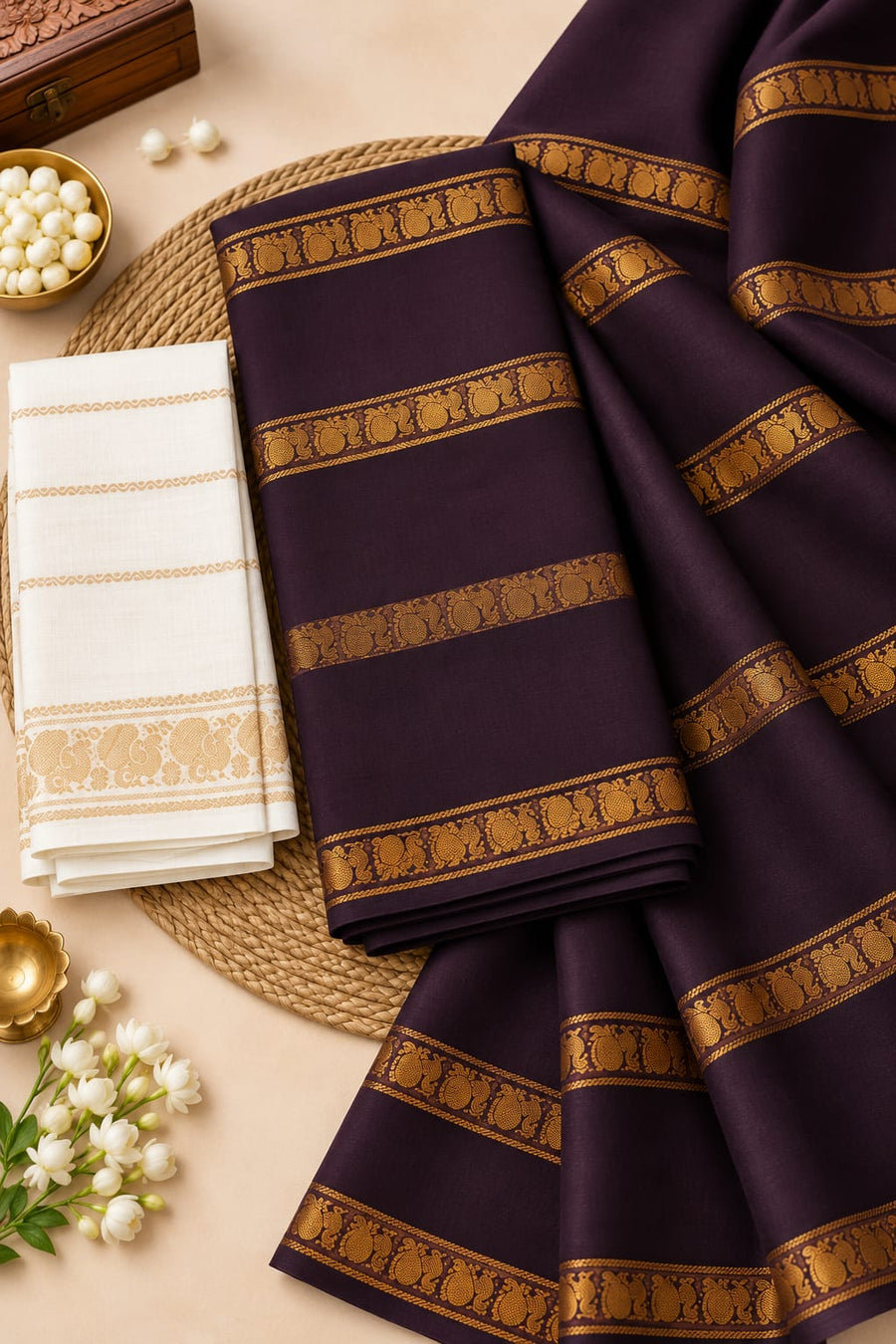 Madurai Sungidi Cotton Saree