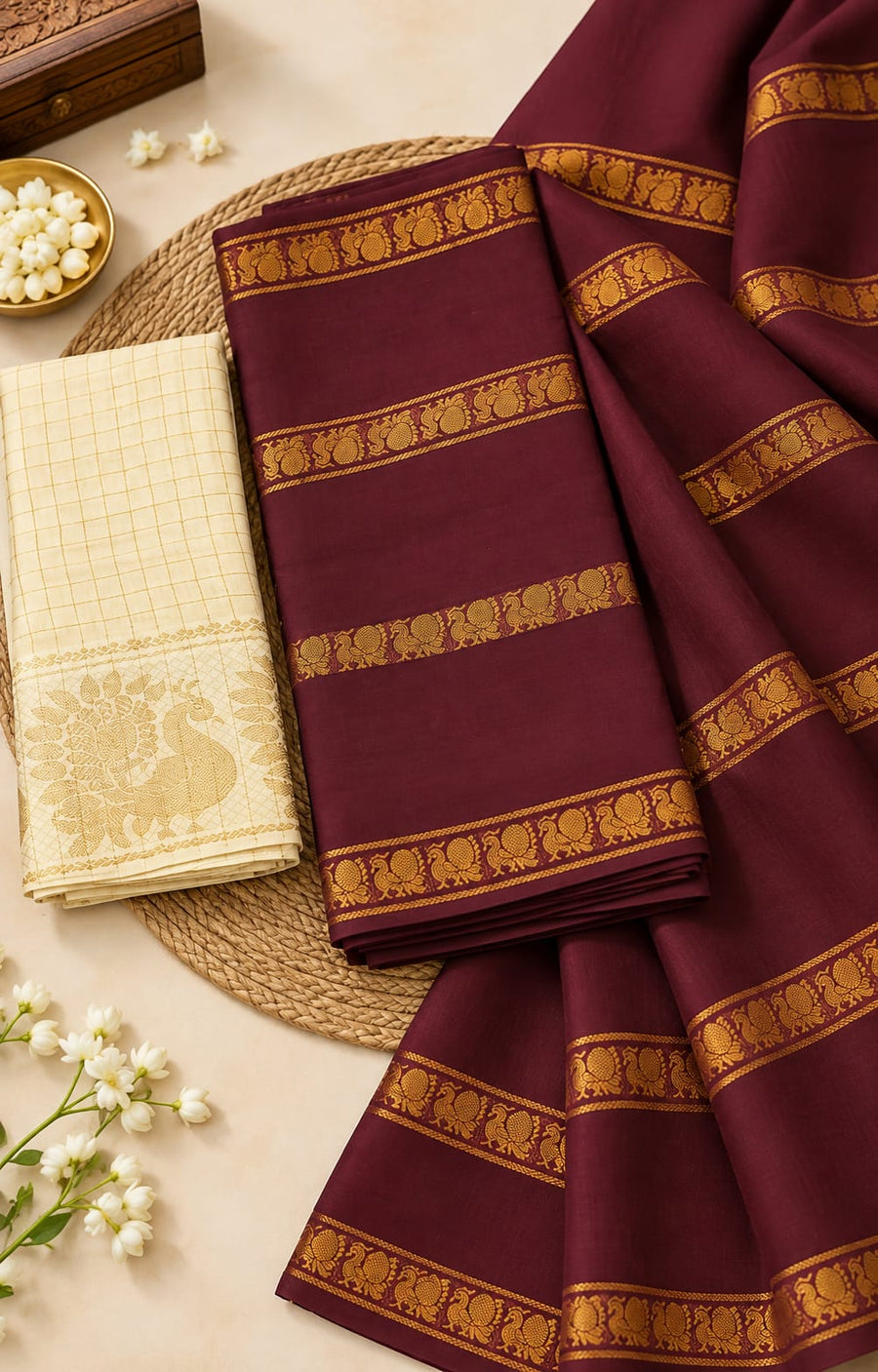 Madurai Sungidi Cotton Saree